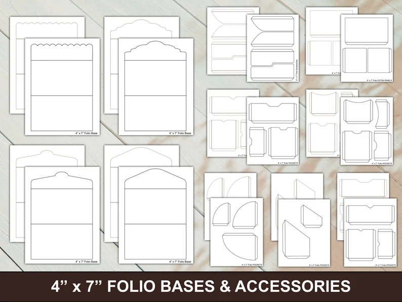 (Best Seller) Junk Journal Mega Template Full Kit (75 Pages) - Create Unlimited Folios, Envelopes, Pockets & Interactive Pages | PNG · SVG · PDF